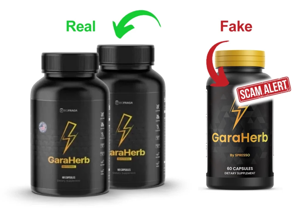 Real vs Fake GaraHerb